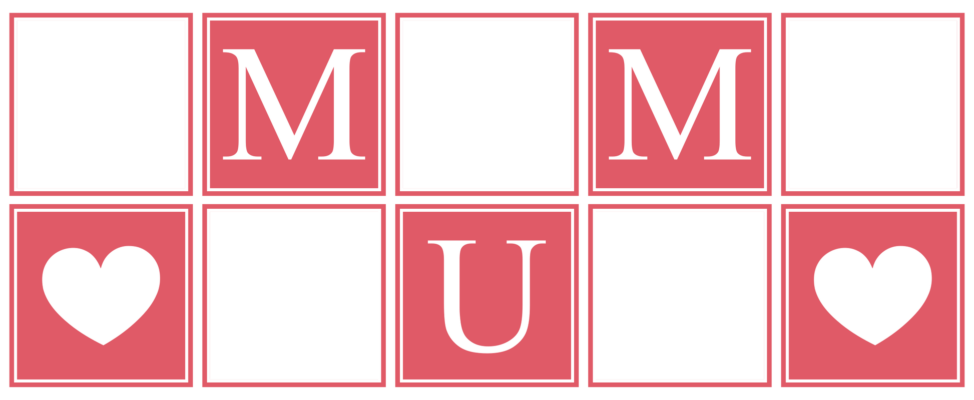 MUM Panel Photo Mug by Luxe-Custom-Designer