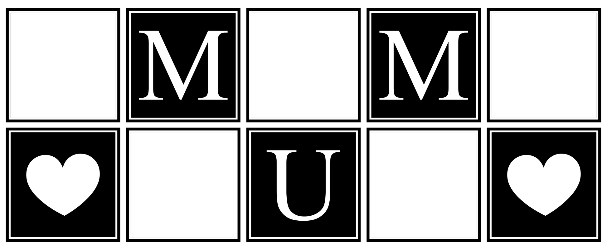 MUM Panel Photo Mug by Luxe-Custom-Designer