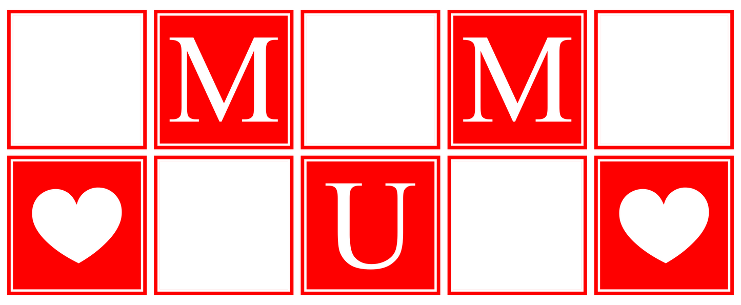 MUM Panel Photo Mug by Luxe-Custom-Designer