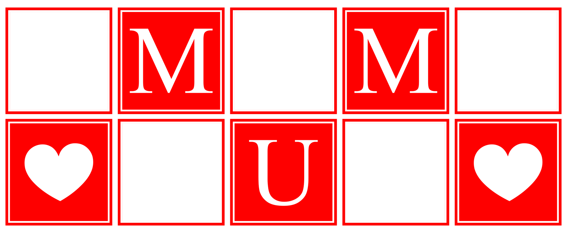 MUM Panel Photo Mug by Luxe-Custom-Designer