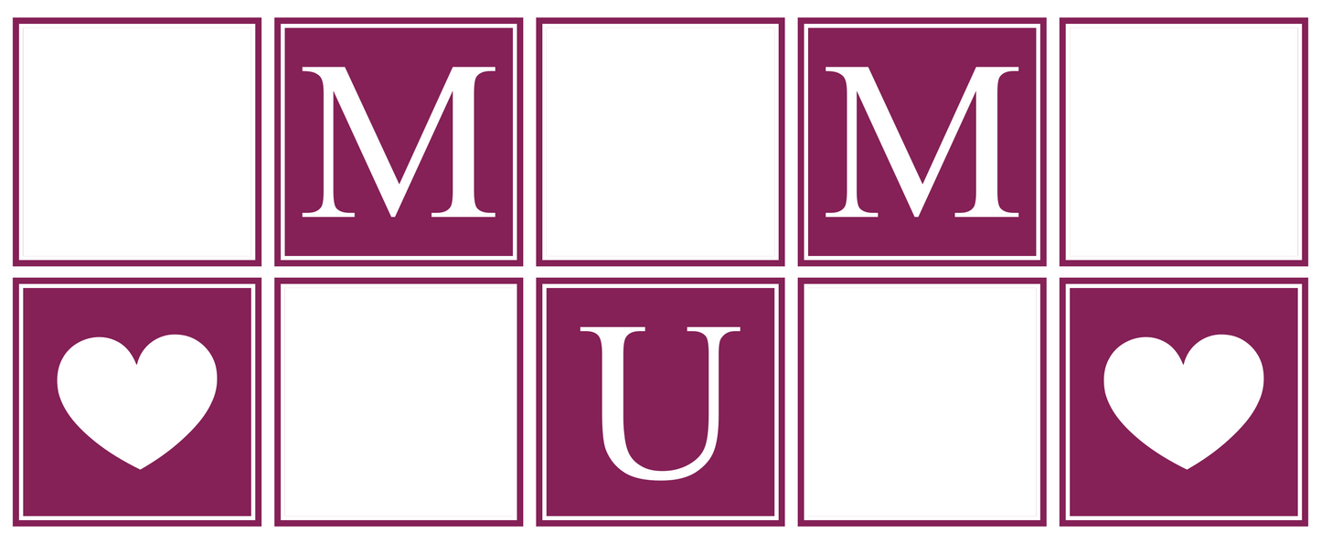 MUM Panel Photo Mug by Luxe-Custom-Designer