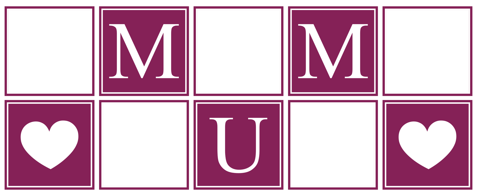 MUM Panel Photo Mug by Luxe-Custom-Designer