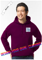 Maroon Hoodie by Luxe Sensational