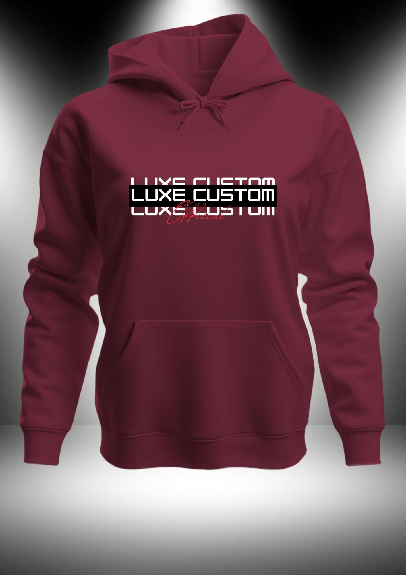 Triple Luxe Hoodie by Luxe-Custom-Designer