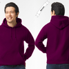 Maroon Hoodie by Luxe-Custom-Designer