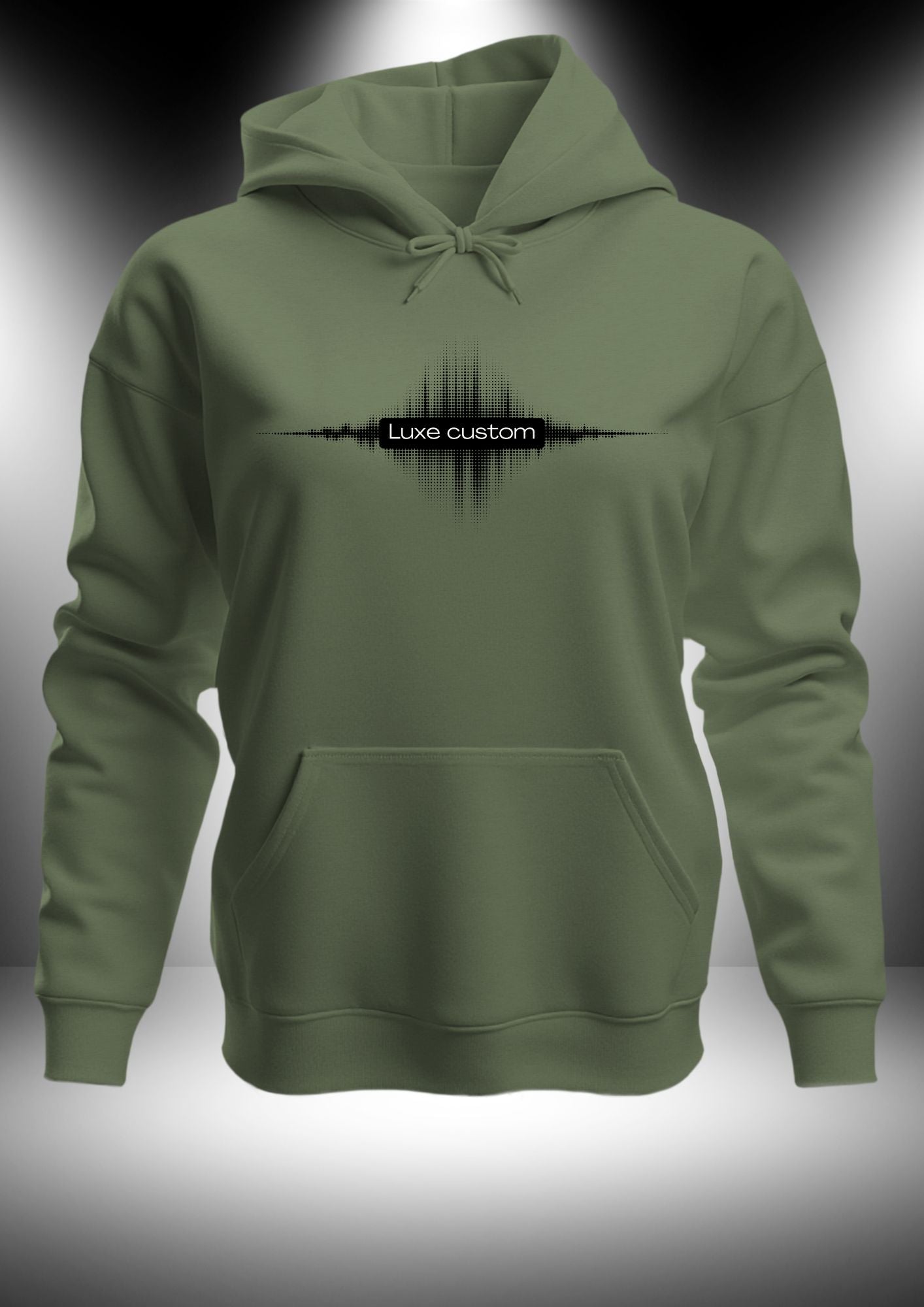 LC Wave Hoodie by Luxe-Custom-Designer