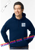 Navy Blue Hoodie by Luxe Sensational