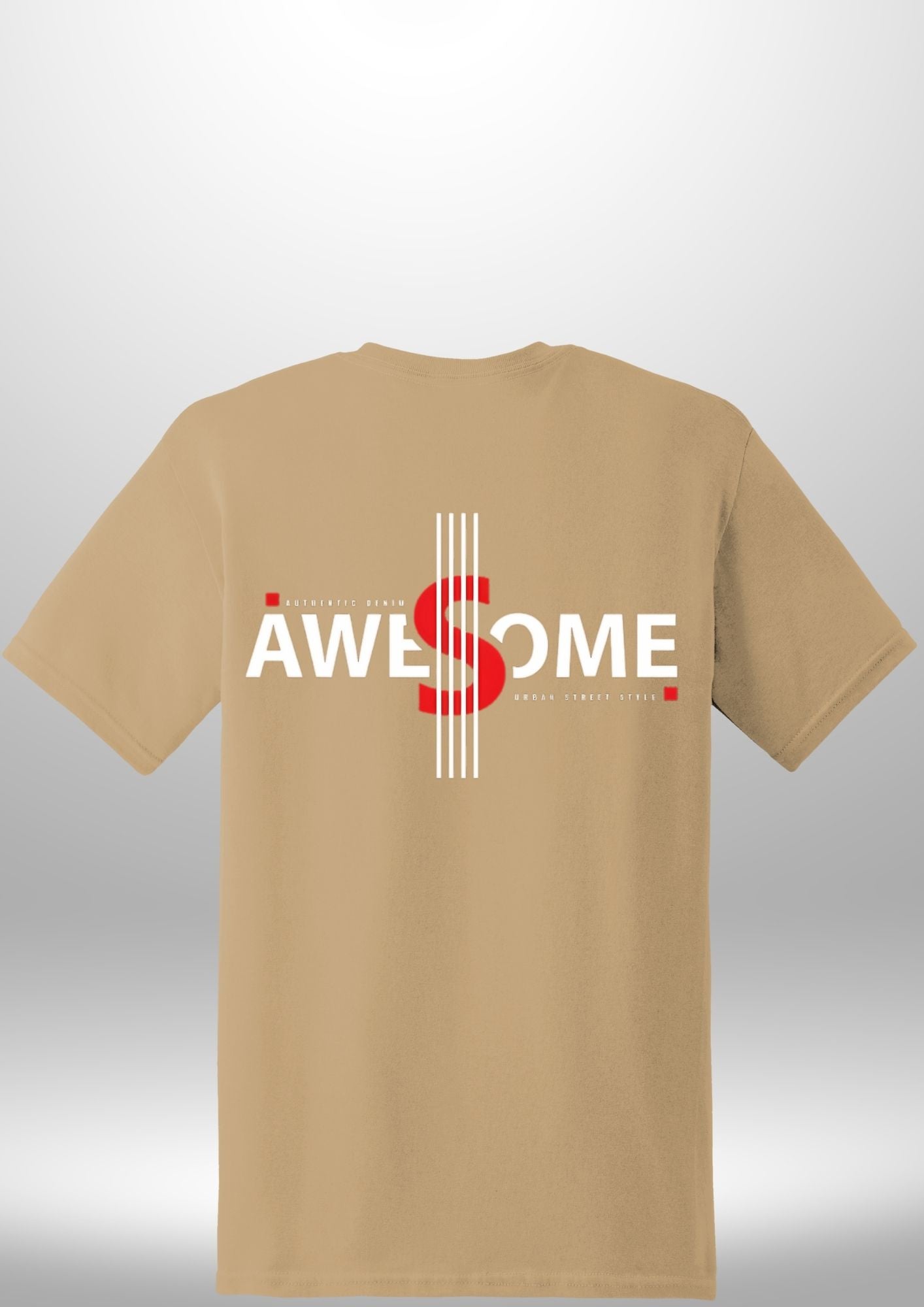 Luxe Custom "AWESOME" T-Shirt by Luxe-Custom-Designer