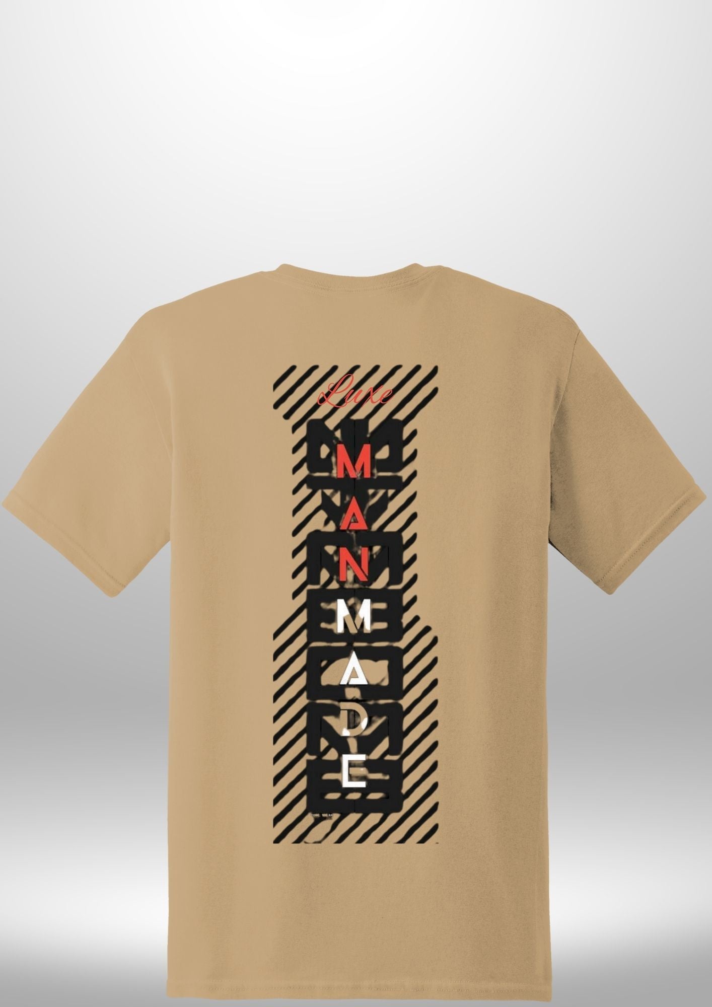 Luxe Custom "MANMADE" T-Shirt by Luxe-Custom-Designer