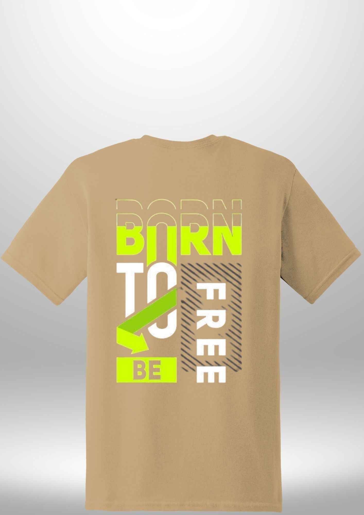 Born To Be Free T-Shirt by Luxe-Custom-Designer