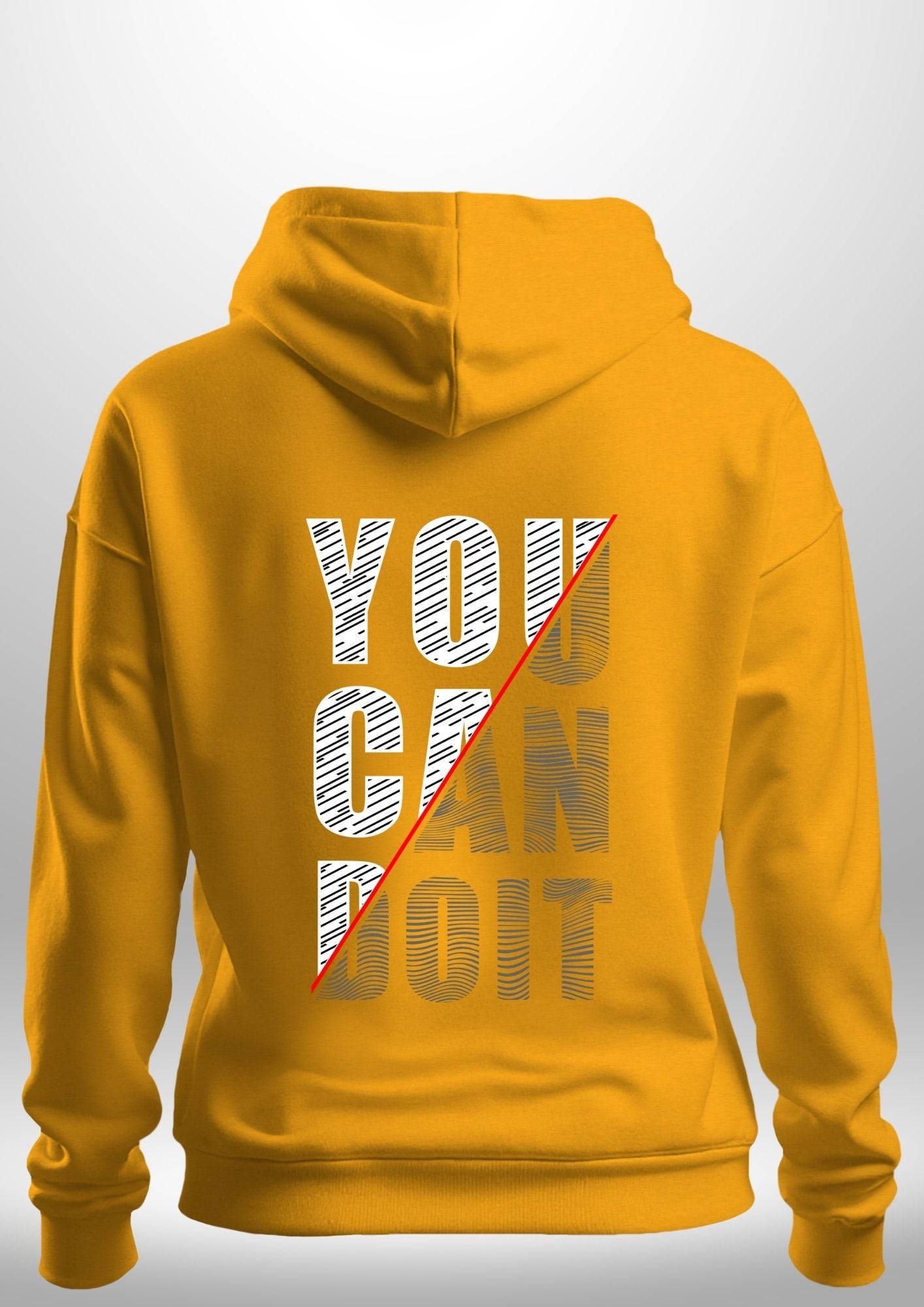 You Can Do It Hoodie by Luxe Custom Designer