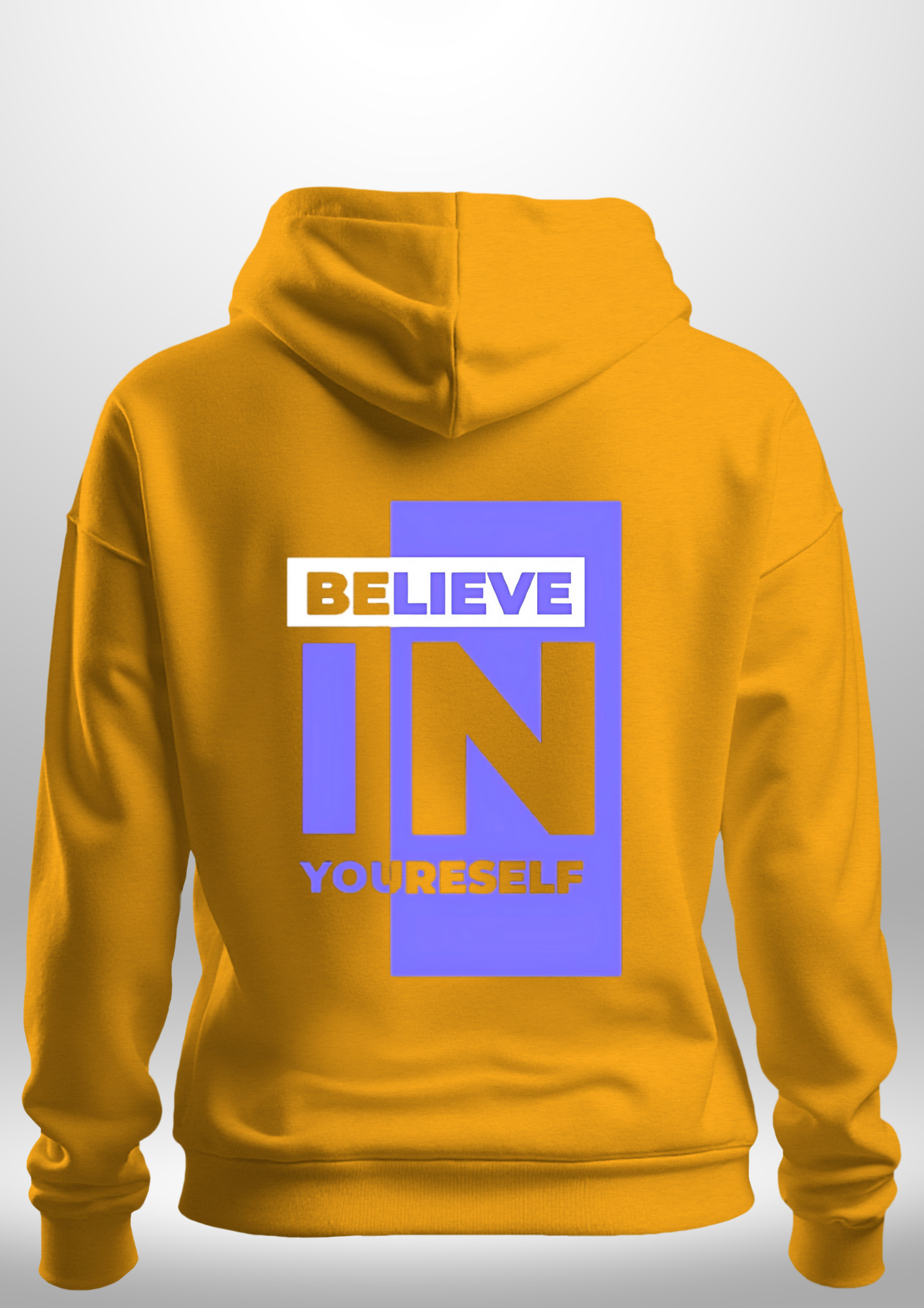 "Believe In Yourself" Luxe Hoodie by Luxe-Custom-Designer