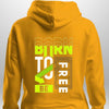 Born to be Free Hoodie by Luxe-Custom-Designer
