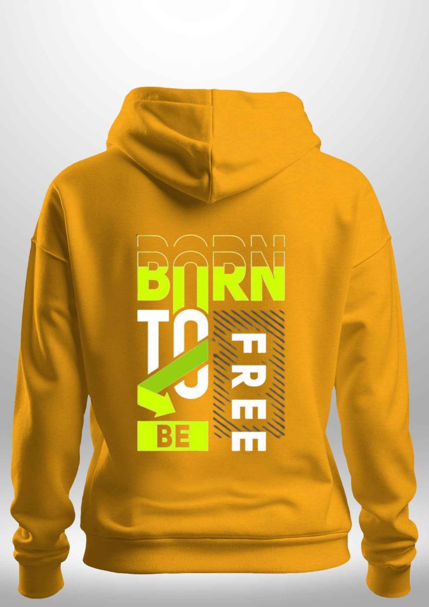 Born to be Free Hoodie by Luxe-Custom-Designer