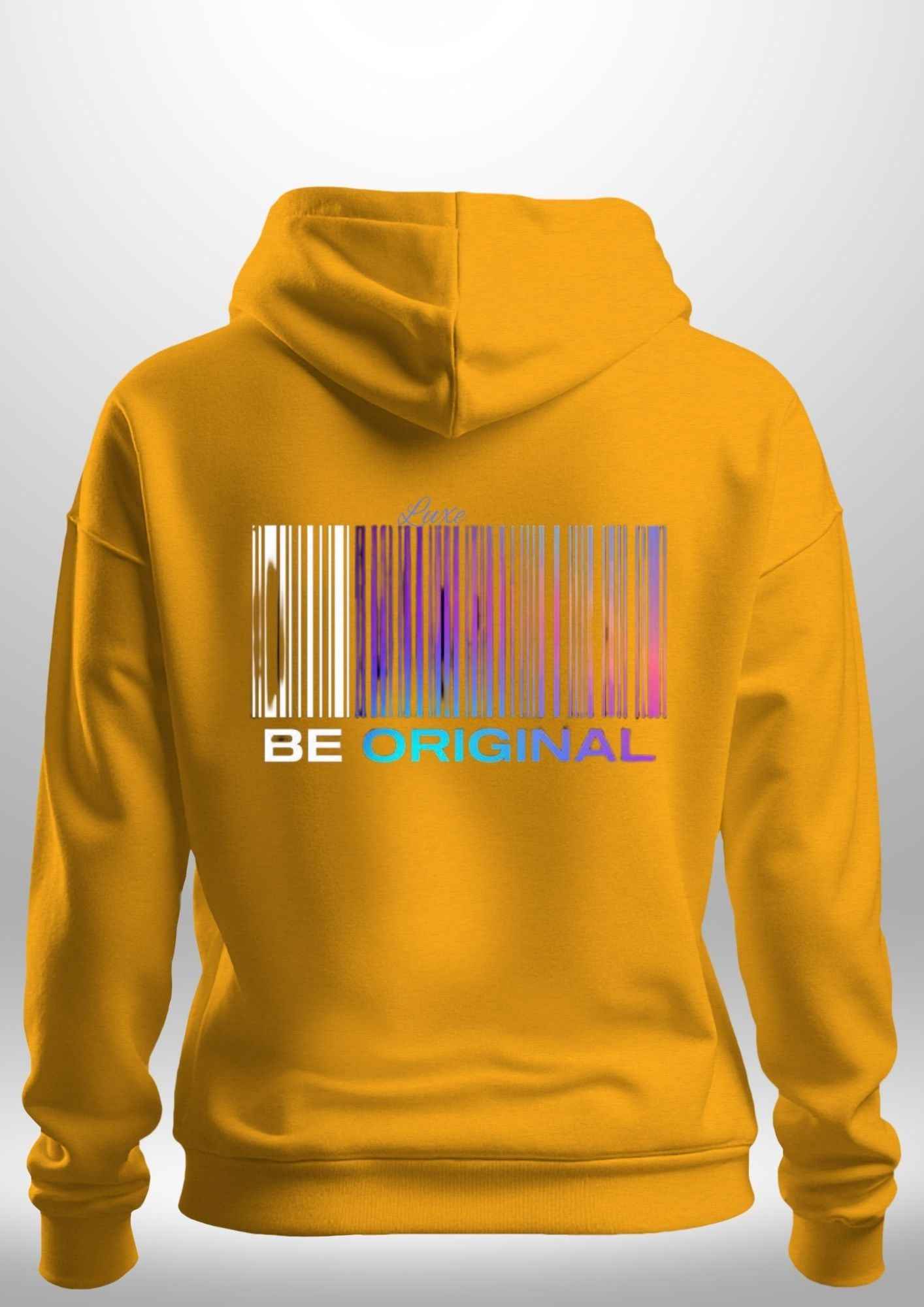 "Be Original" Luxe Hoodie by Luxe Custom Designer