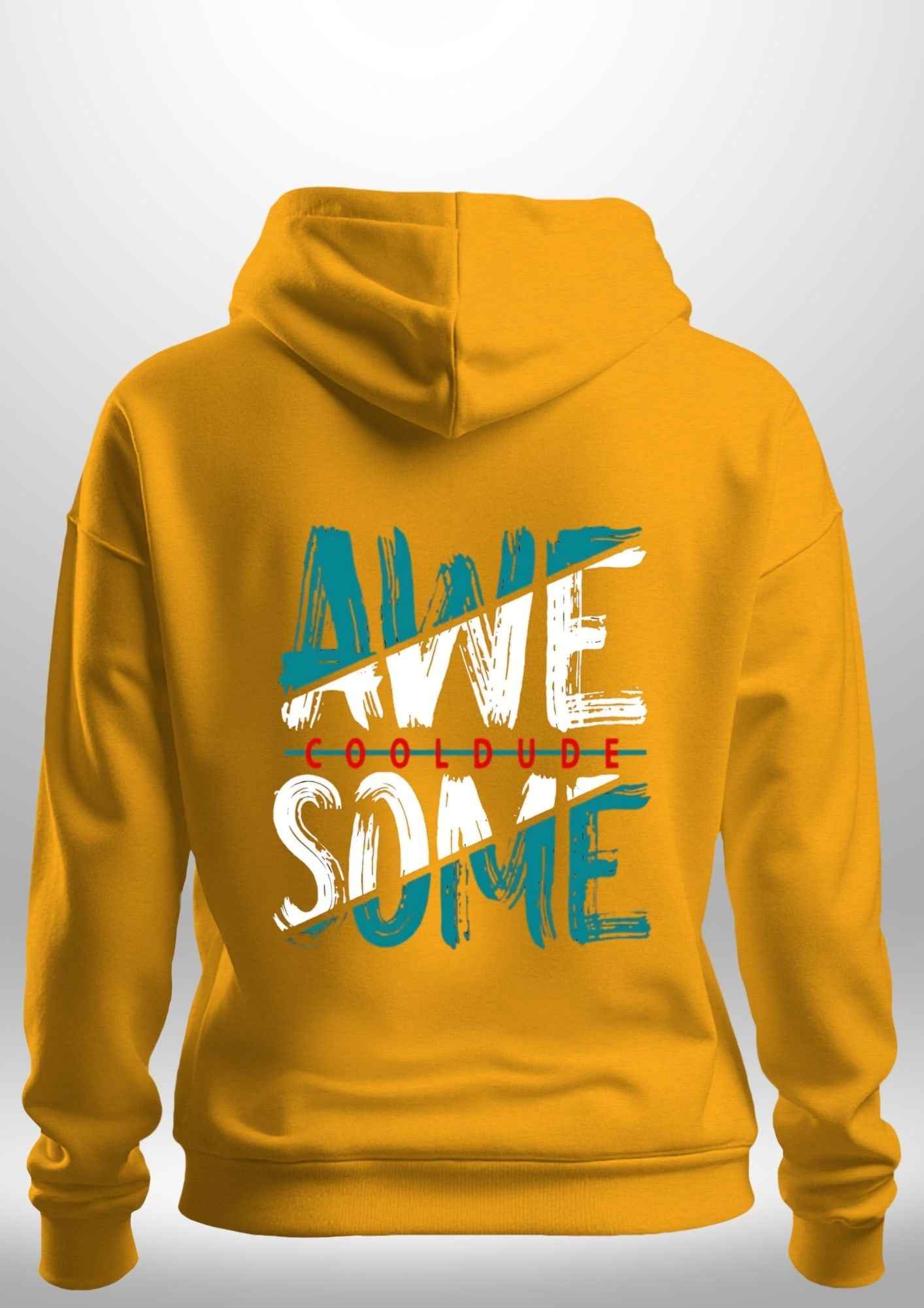 "awesome" Luxe Hoodie by Luxe-Custom-Designer