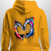 Luxe Custom 2 HANDS Hoodie by Luxe-Custom-Designer