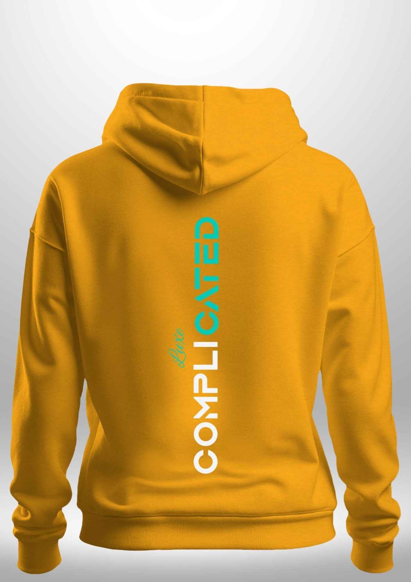 "Complicated" Luxe Hoodie by Luxe-Custom-Designer