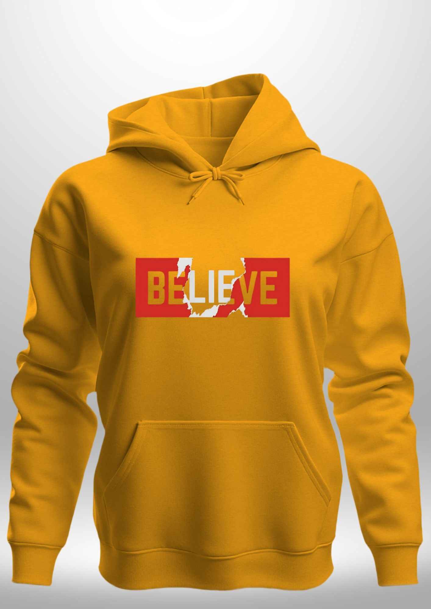 Luxe "Believe" Hoodie by Luxe-Custom-Designer
