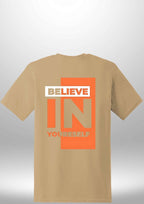 Red "Believe In Yourself" Luxe T-Shirt by Luxe Sensational