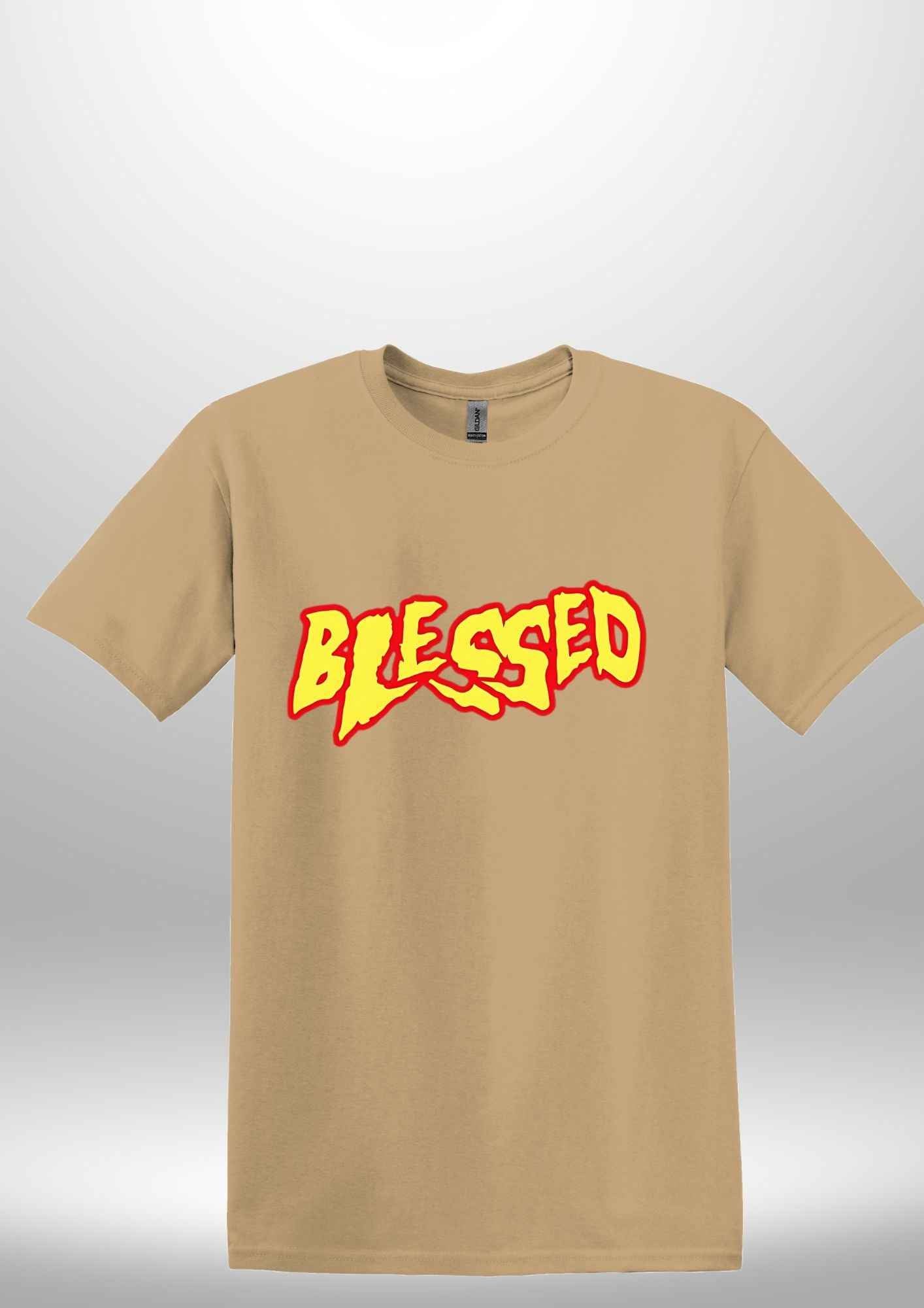 "Blessed" Luxe T-Shirt by Luxe-Custom-Designer
