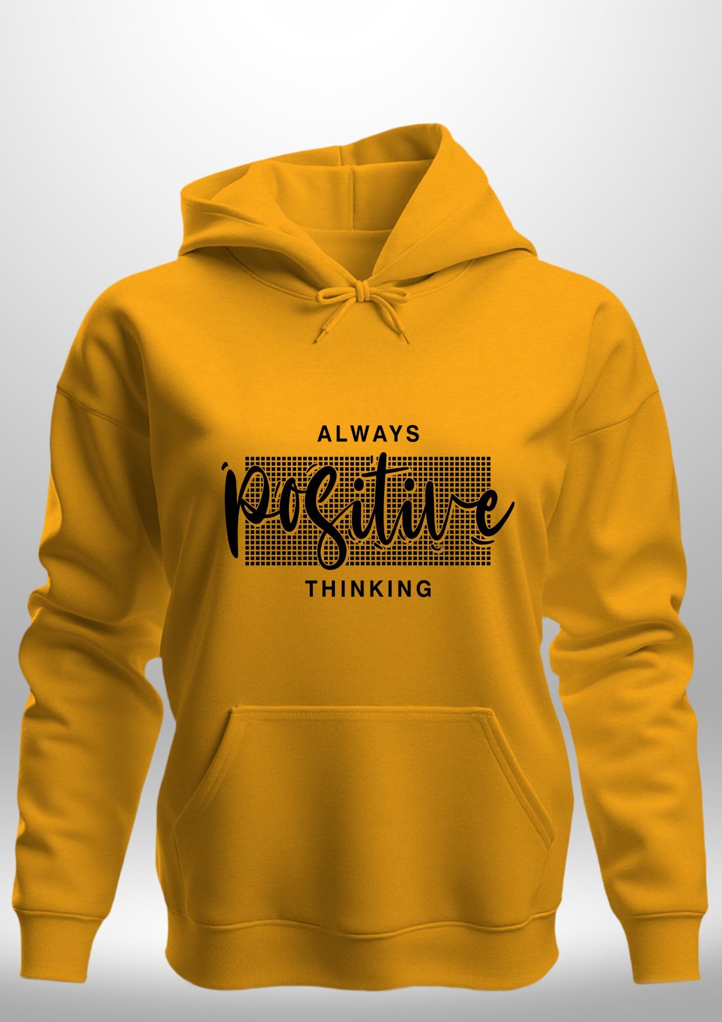Positive Hoodie by Luxe Custom Designer