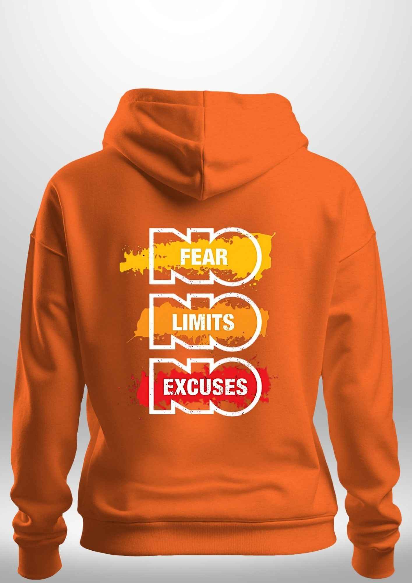 "NO FEAR" Luxe Hoodie by Luxe-Custom-Designer