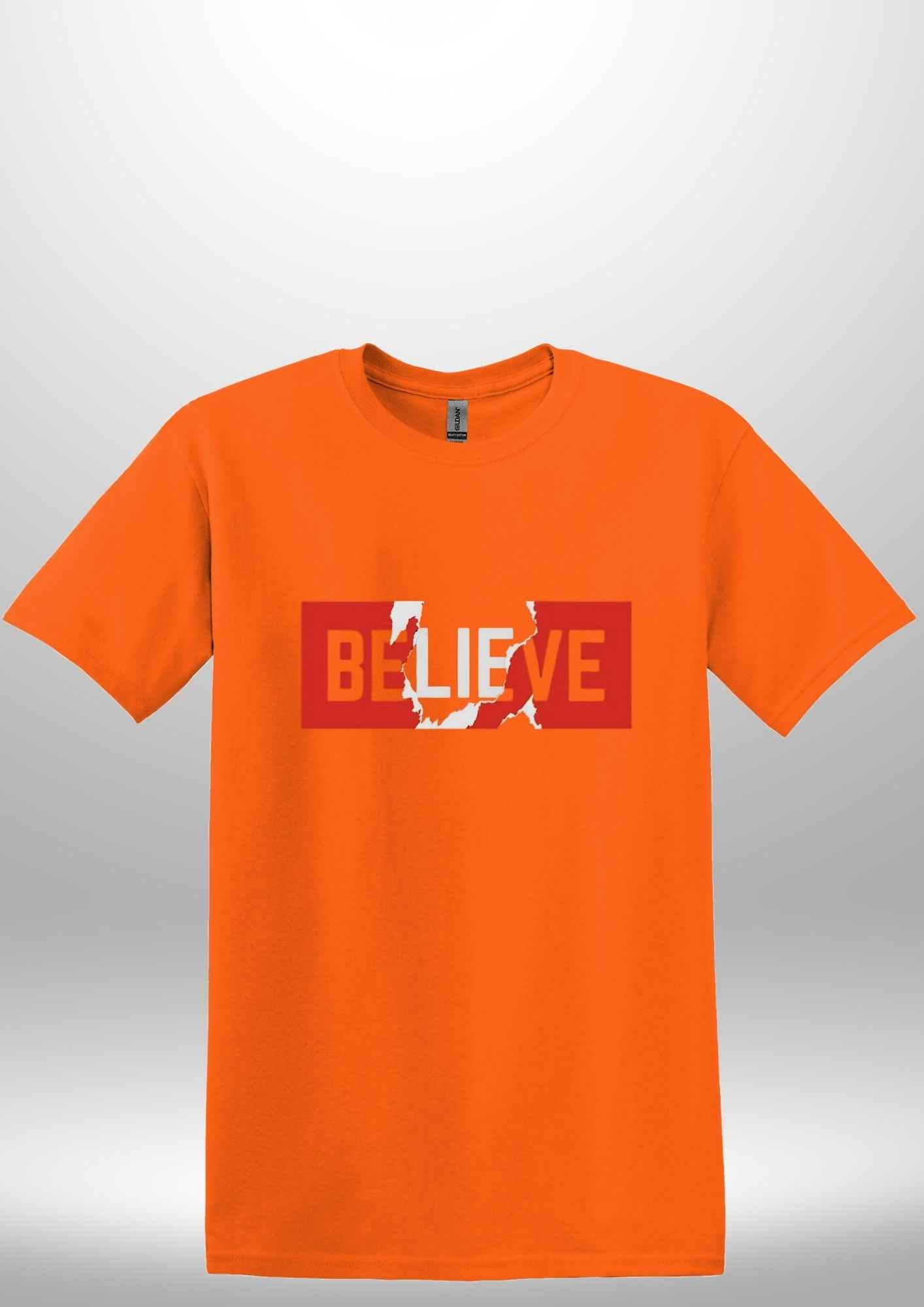 "Believe" Luxe T-shirt by Luxe-Custom-Designer