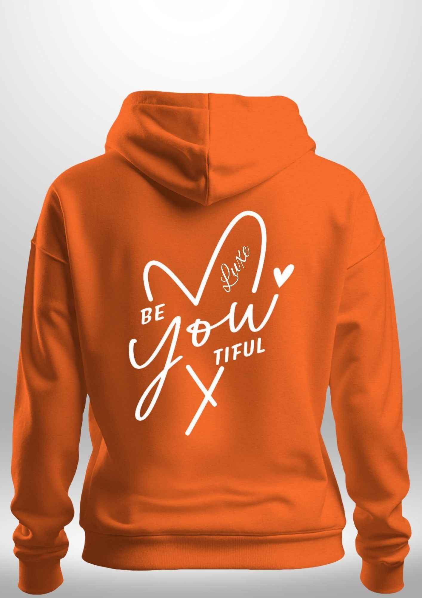 "BeYOUtiful" Luxe Hoodie by Luxe-Custom-Designer