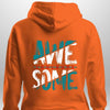 "awesome" Luxe Hoodie by Luxe-Custom-Designer