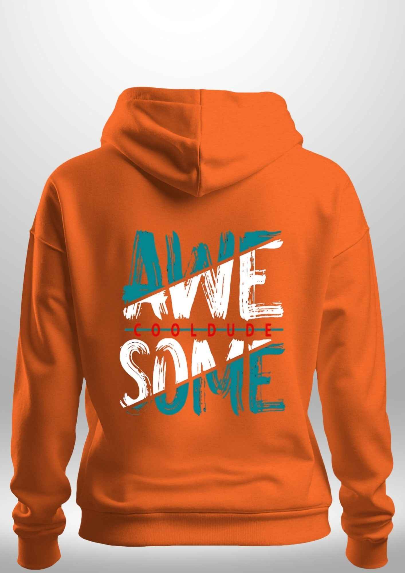 "awesome" Luxe Hoodie by Luxe-Custom-Designer
