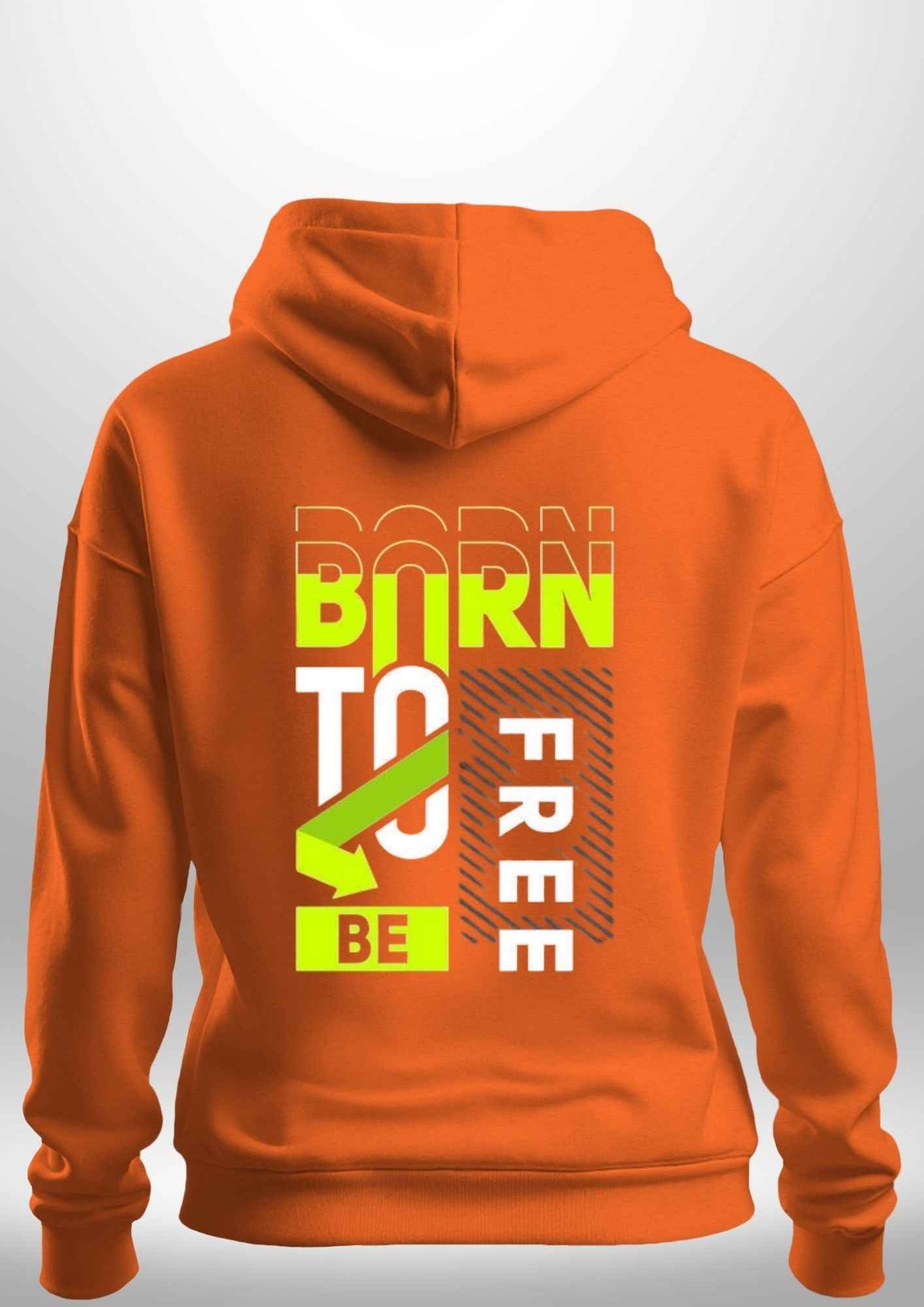 Born to be Free Hoodie by Luxe-Custom-Designer