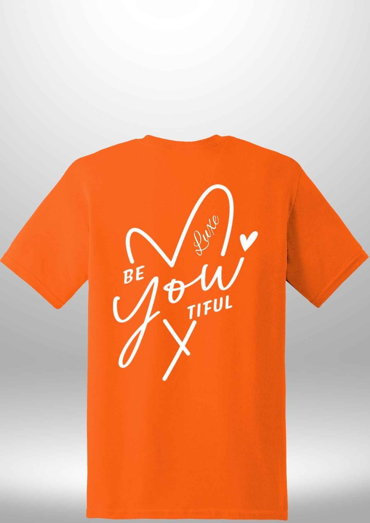 "BeYOUtiful" Luxe T-Shirt by Luxe-Custom-Designer
