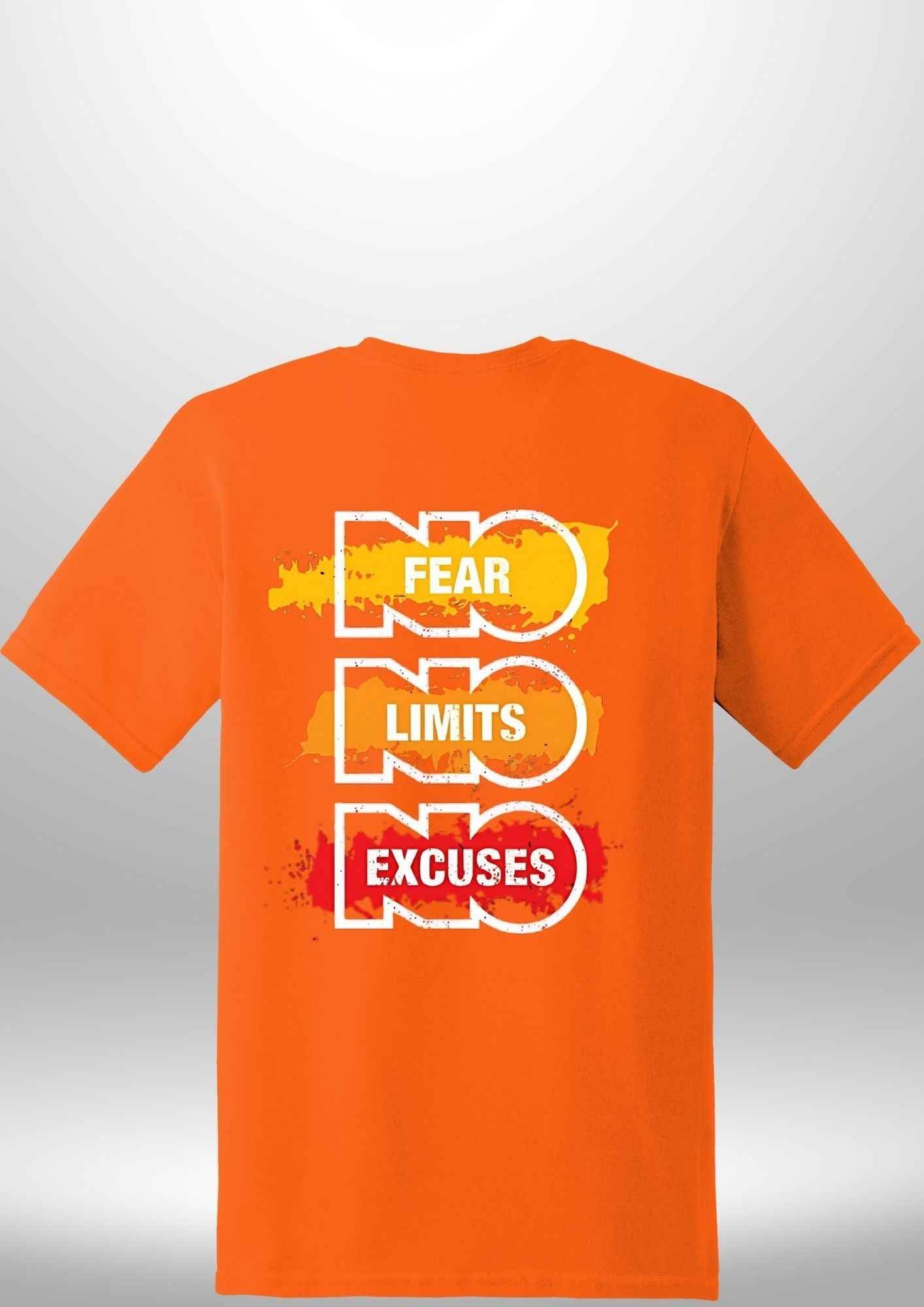 "NO FEAR" Luxe T-Shirt by Luxe-Custom-Designer