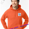 Orange Hoodie by Luxe-Custom-Designer