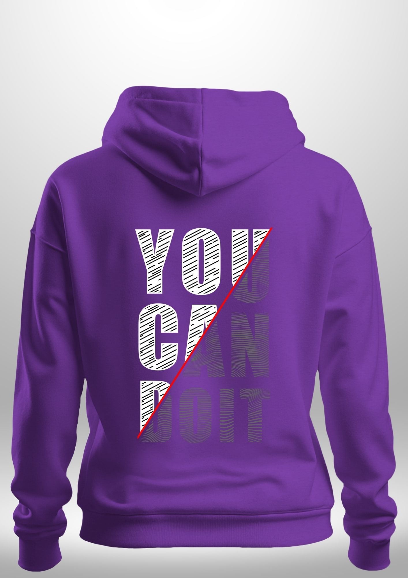 You Can Do It Hoodie by Luxe Custom Designer