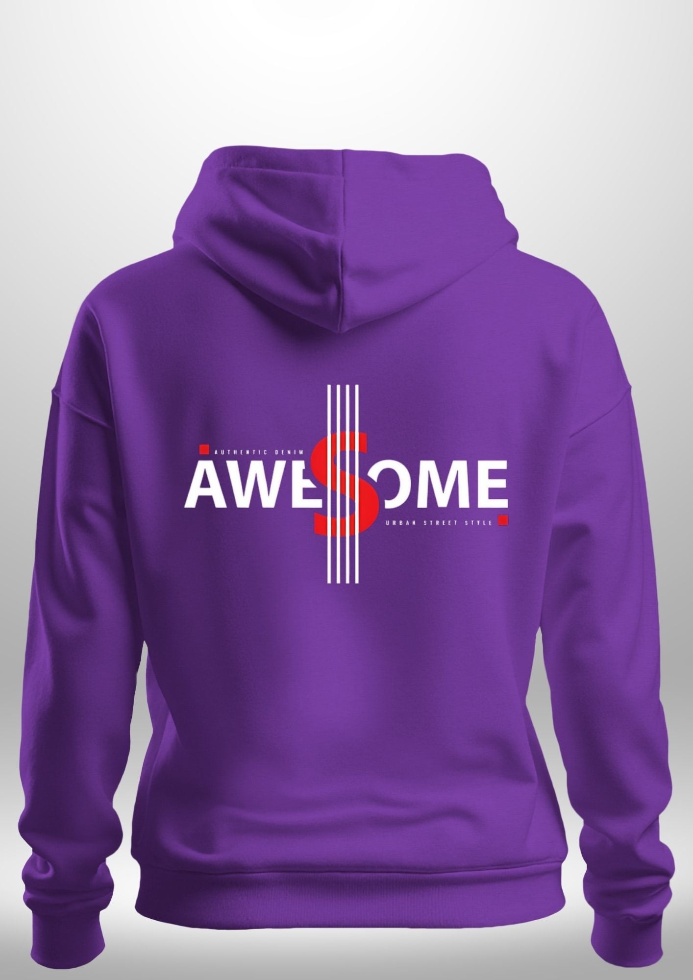 Luxe Custom "AWESOME" Hoodie by Luxe-Custom-Designer