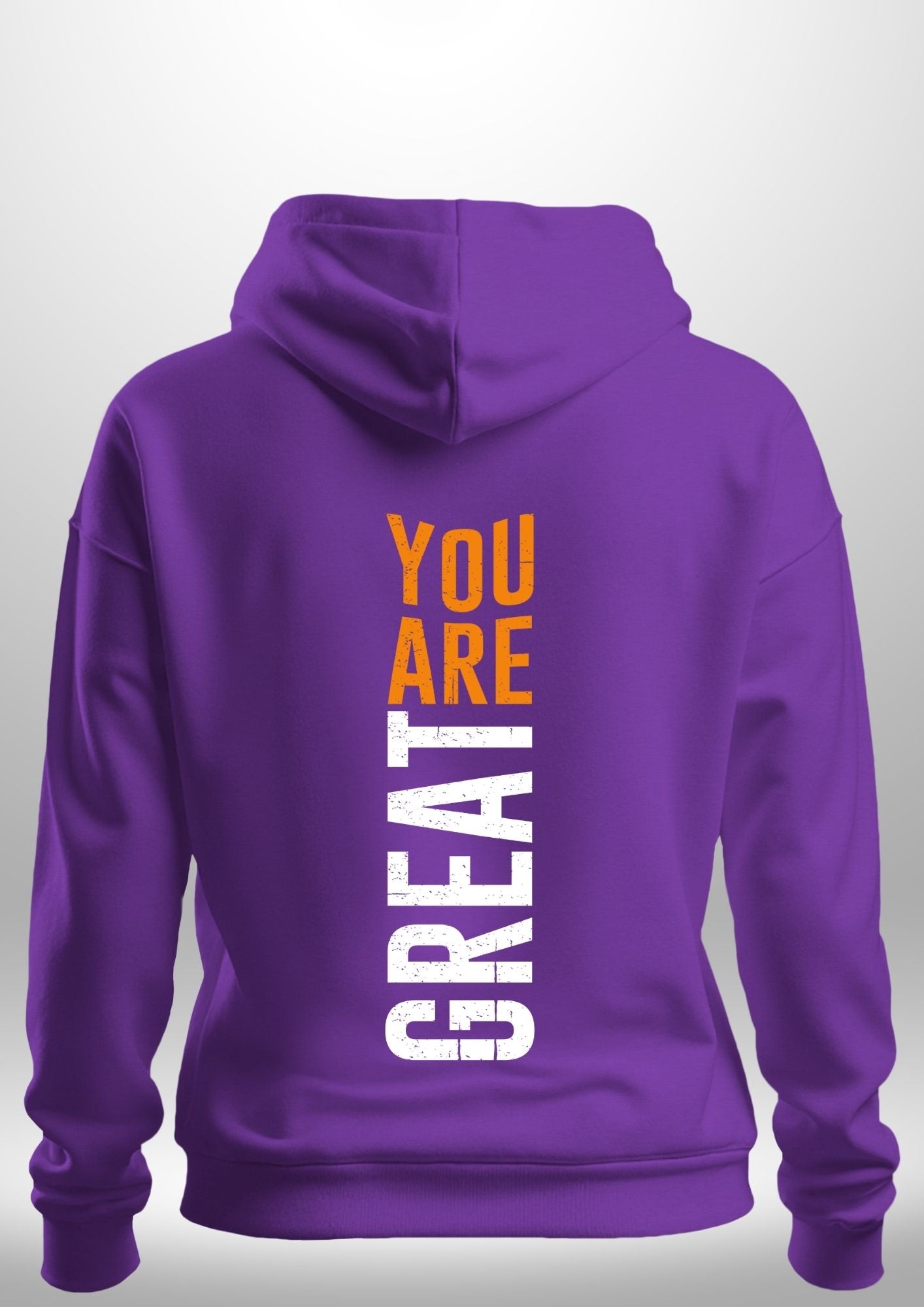 You Are Great Hoodie by Luxe Custom Designer