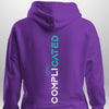 "Complicated" Luxe Hoodie by Luxe-Custom-Designer