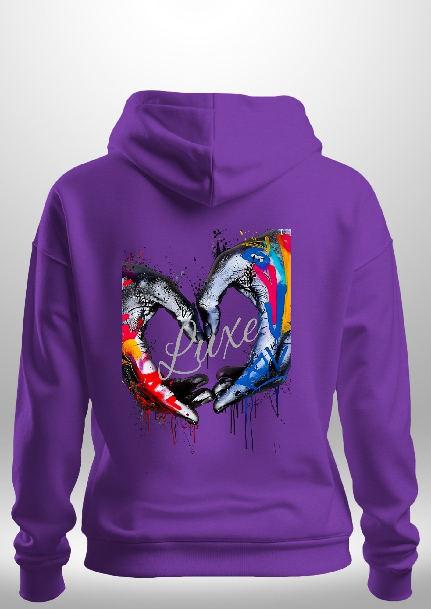 Luxe Custom 2 HANDS Hoodie by Luxe-Custom-Designer