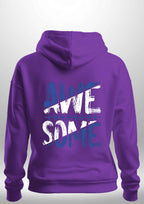 "awesome" Luxe Hoodie by Luxe Sensational