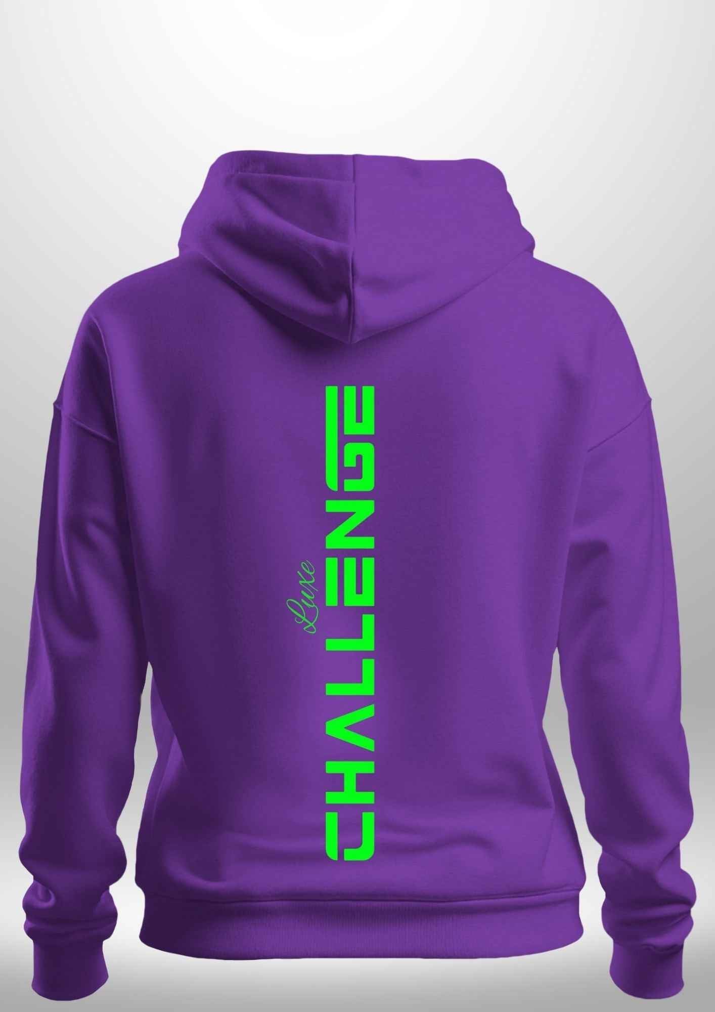 "Challenge" Luxe Hoodie by Luxe Custom Designer