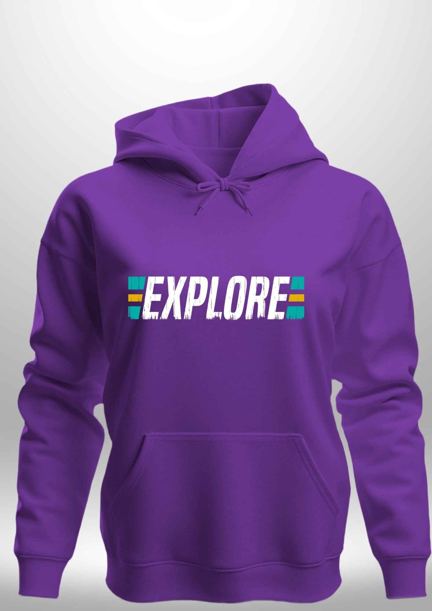 "Explore" Luxe Hoodie by Luxe-Custom-Designer