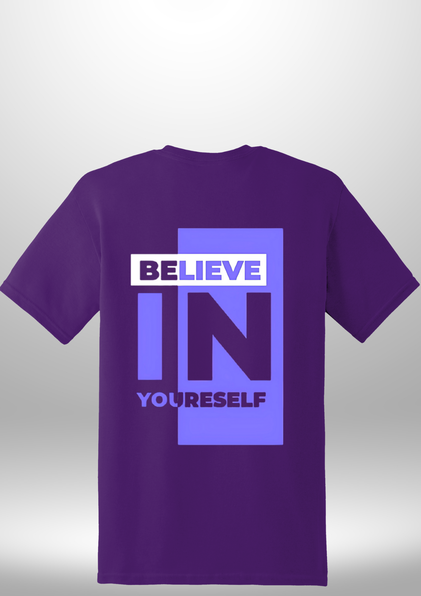 "Believe In Yourself" Luxe T-Shirt by Luxe-Custom-Designer