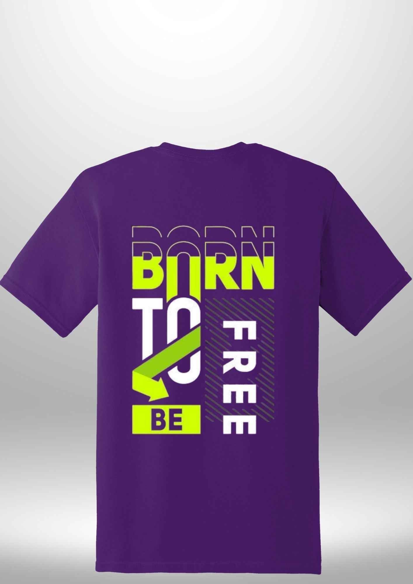 Born To Be Free T-Shirt by Luxe-Custom-Designer