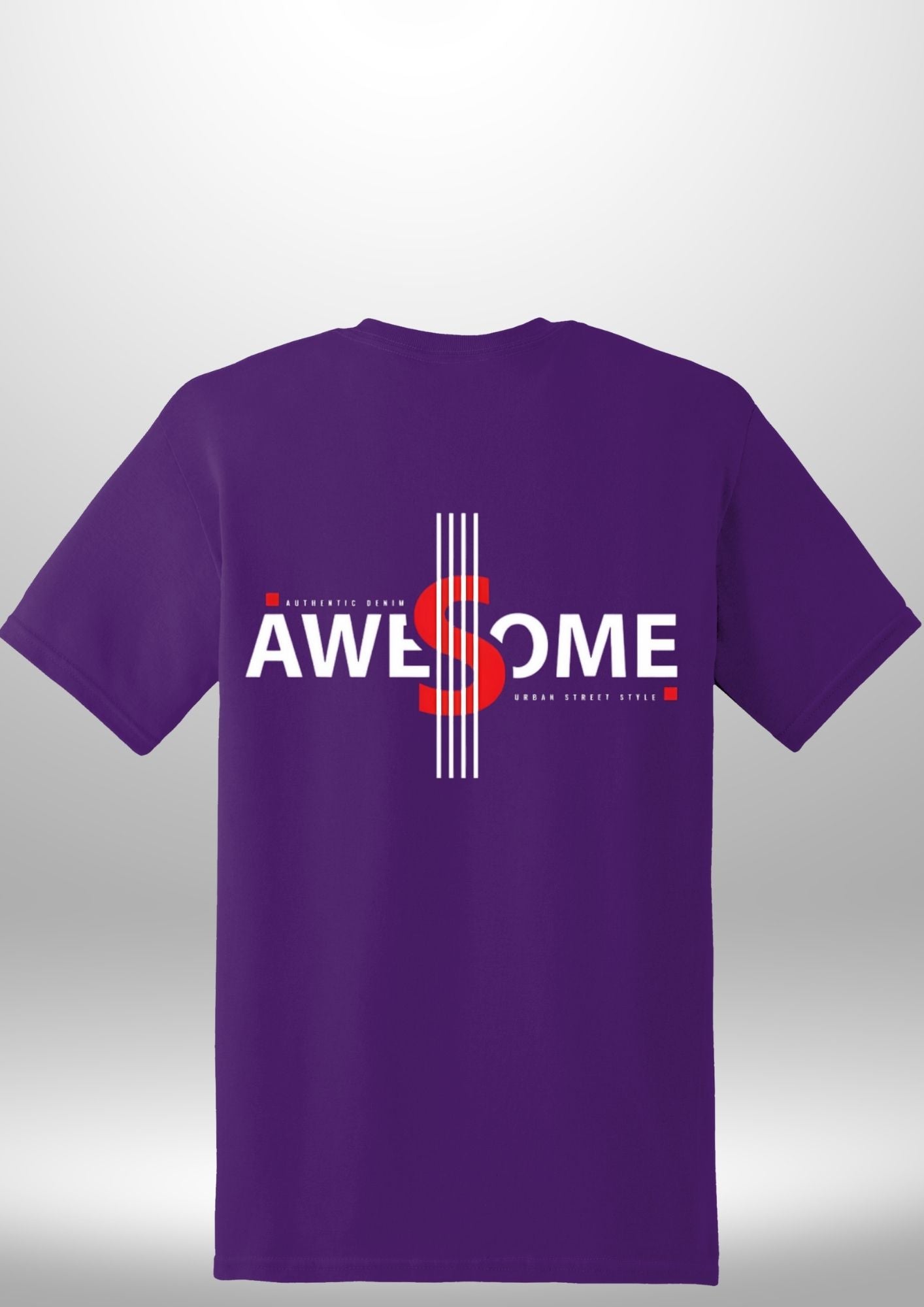Luxe Custom "AWESOME" T-Shirt by Luxe-Custom-Designer