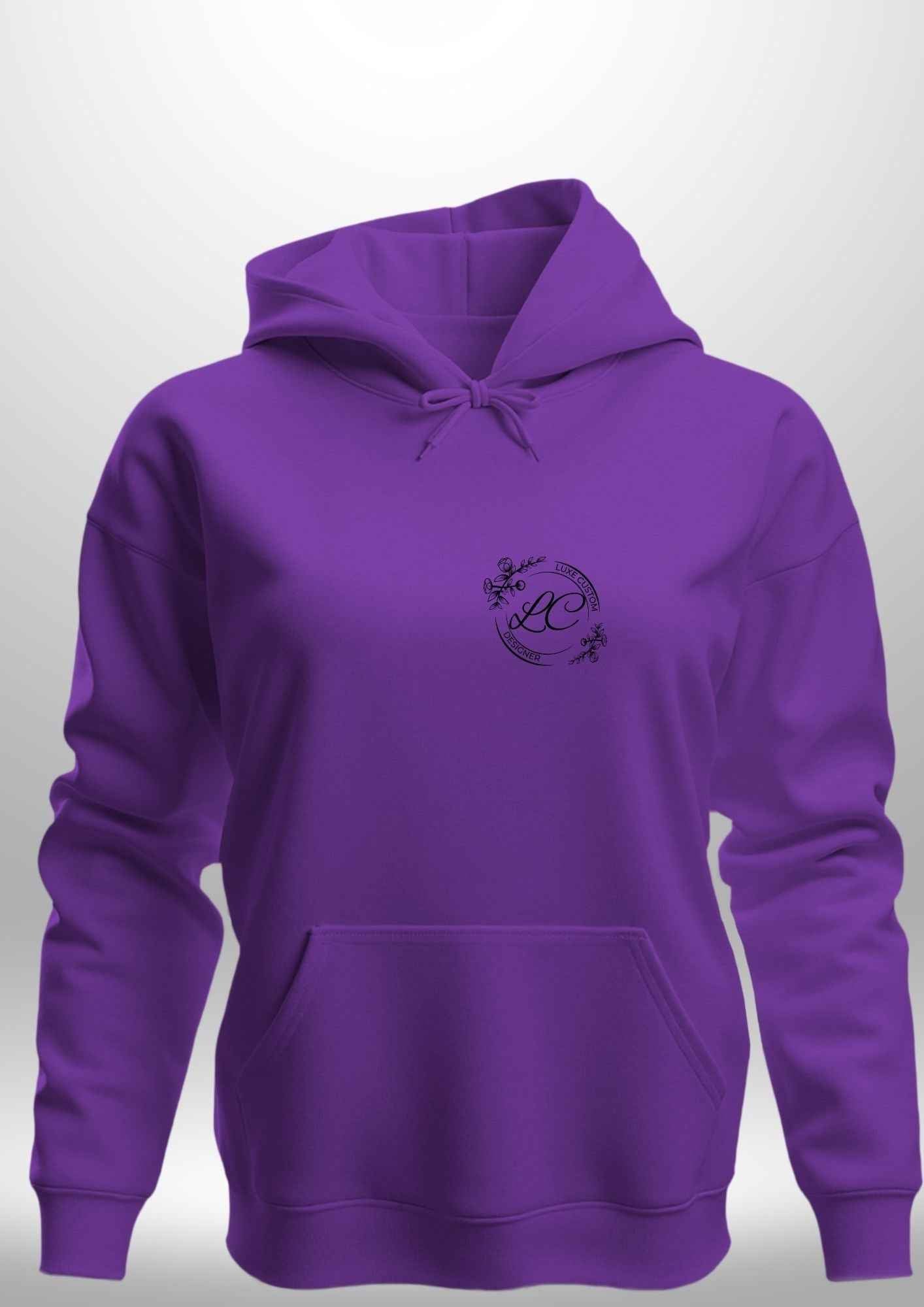 Work Hard Hoodie - Luxe Custom Designer