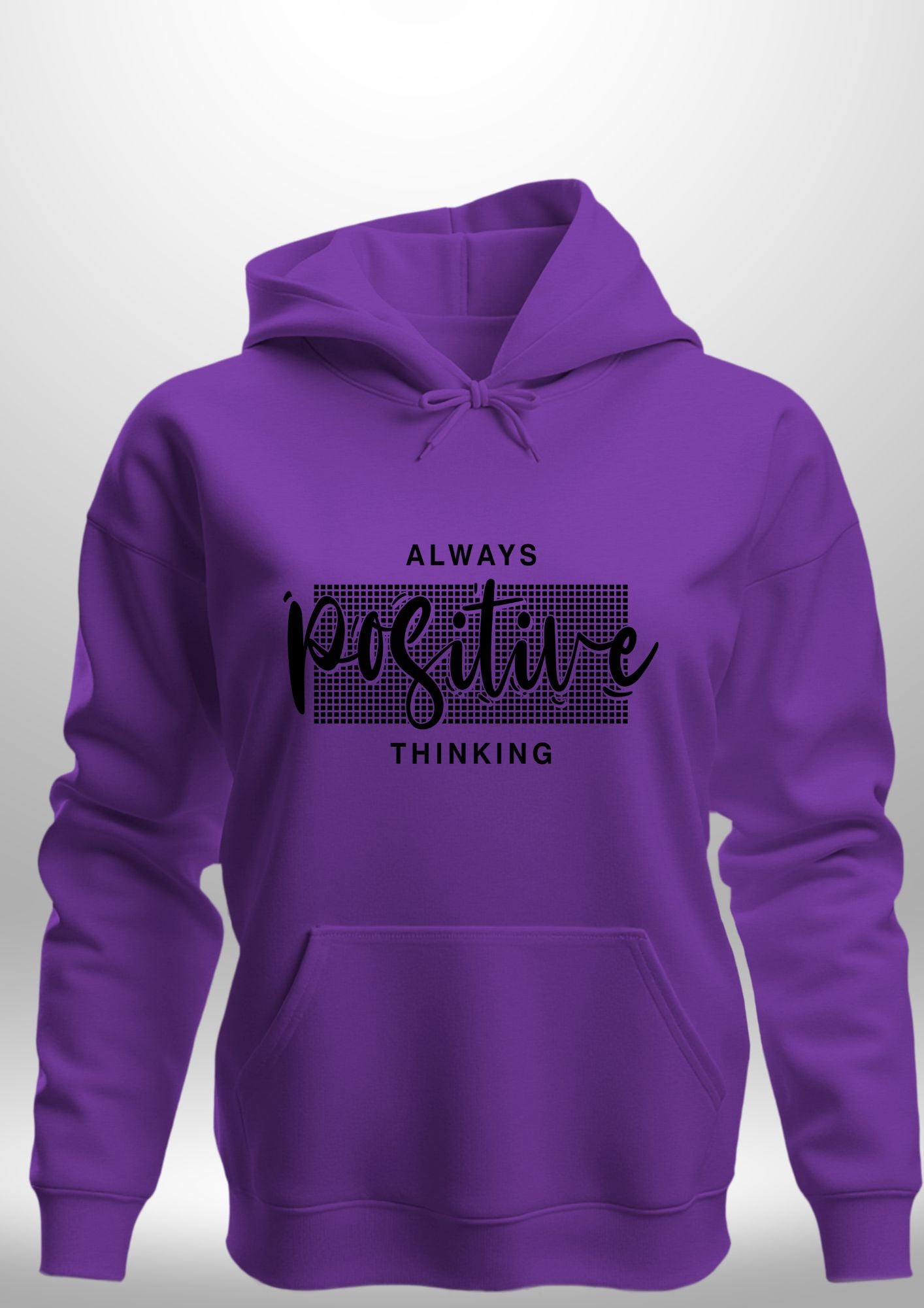 Positive Hoodie by Luxe Custom Designer
