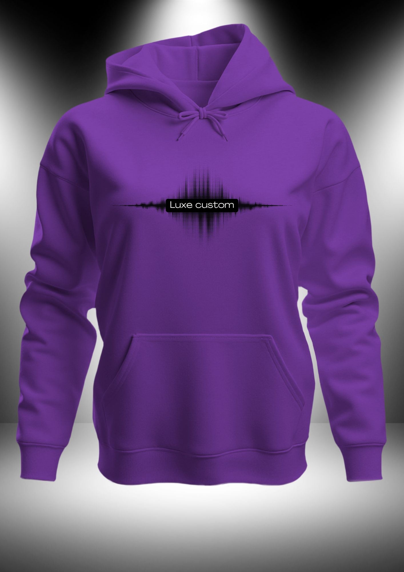 LC Wave Hoodie by Luxe-Custom-Designer