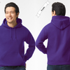 Purple Hoodie by Luxe-Custom-Designer